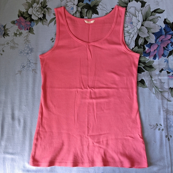 Uniqlo cotton tank - light pink - Picture 1 of 5
